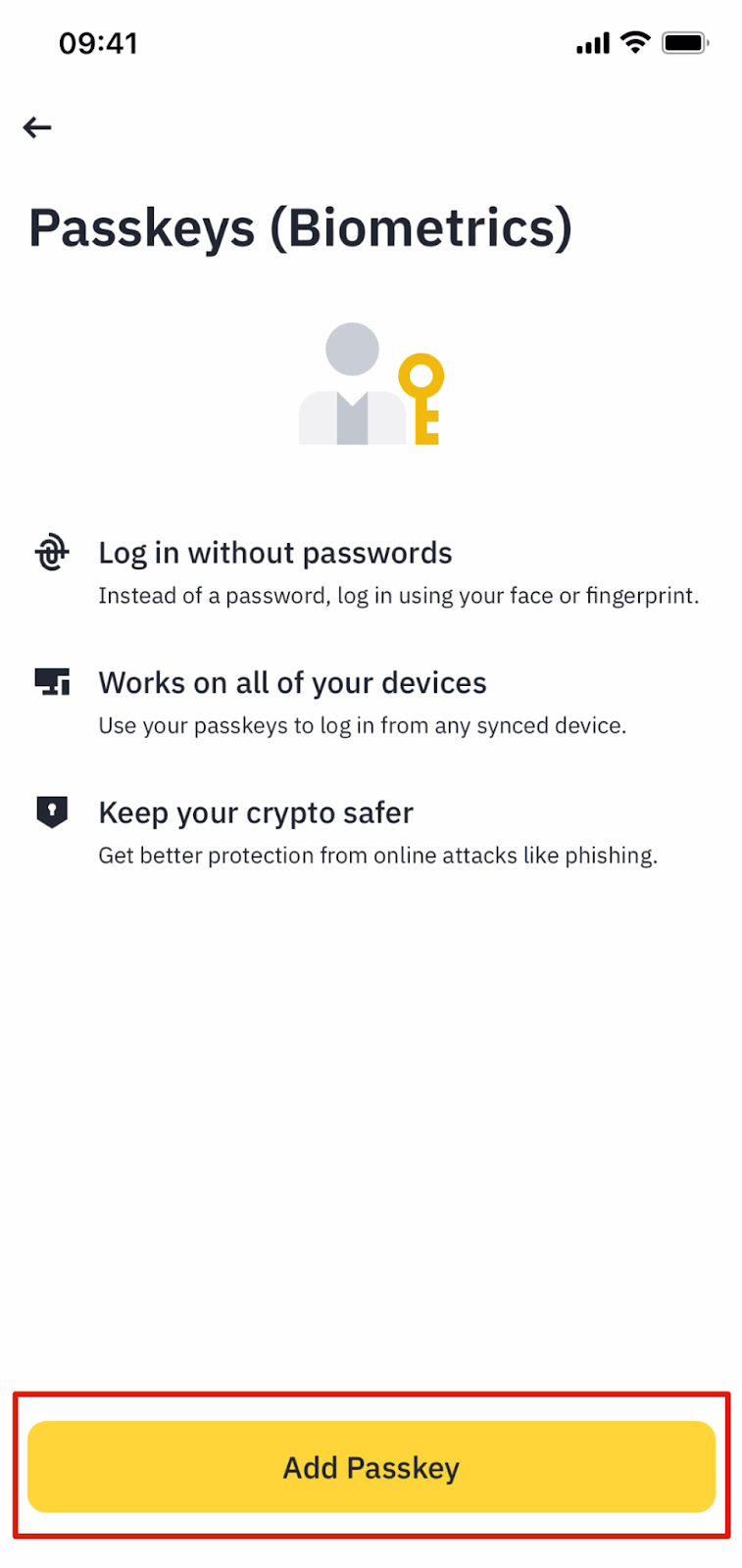 币安 Passkey 怎么开:少丢验证器-加密货币赚钱