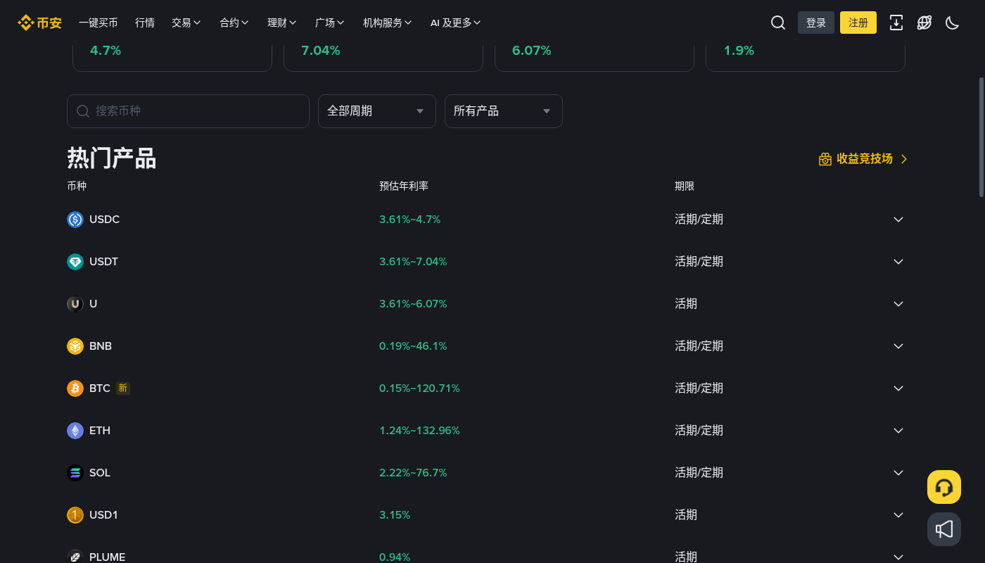 币安活期赚币第一笔:申购门槛与赎回成本-加密货币赚钱