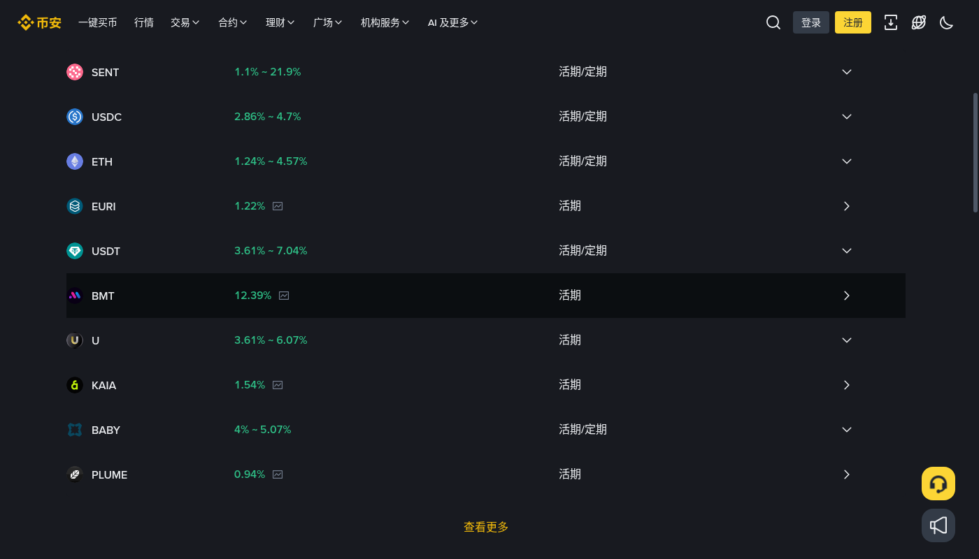 币安活期赚币第一笔:申购门槛与赎回成本-加密货币赚钱